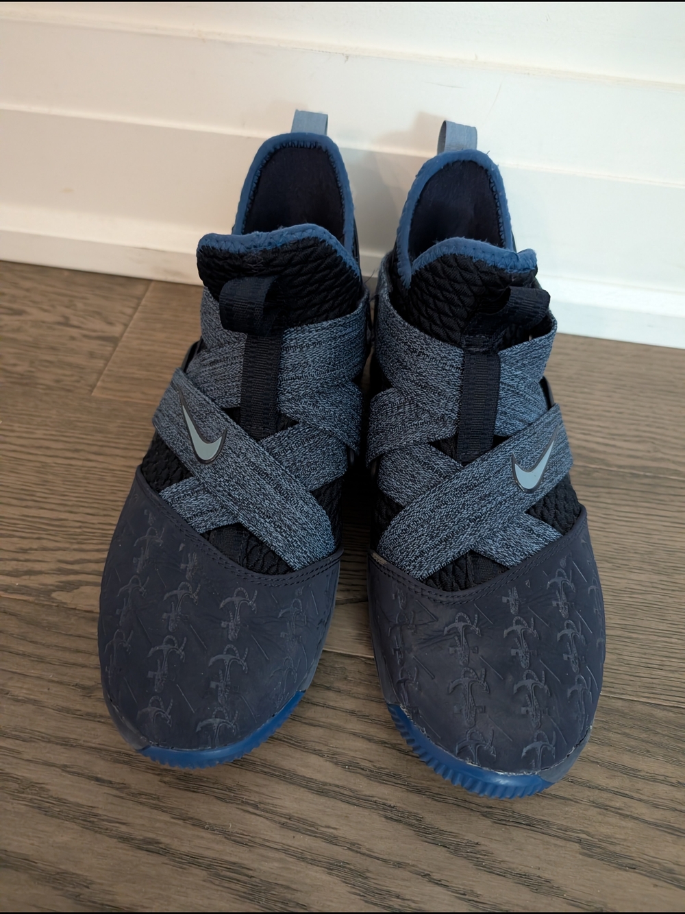Nike LeBron Soldier 12 SFG Anchor Blue Basketball Shoes Size [5.5Y] 38 Women